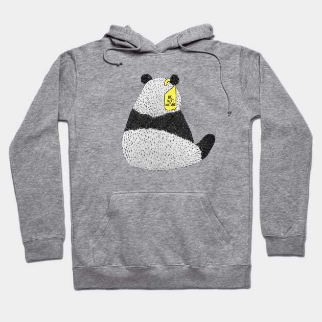 Lonely Panda Hoodie by martinascott